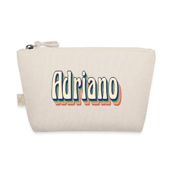 Adriano t-shirt rétro vintage t-shirt cadeau - Trousse biologique - nature - Devant
