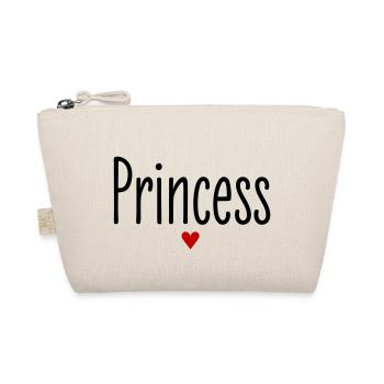 Valentine's Day Prince Princess Matching Couple Love - Organic Pouch - nature - Front