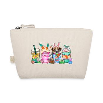 Dog coffee easter englishbulldog2 4500x5400English - Organic Pouch - nature - Front