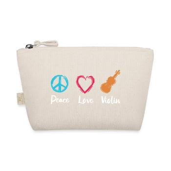 Paix Amour Violon - Trousse biologique - nature - Devant