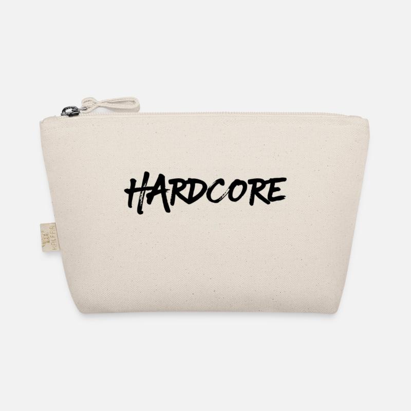 Hardcore, Black Version-Two - Bio-Täschchen - Natur