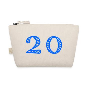 20. 20 ANS. 20e ANNIVERSAIRE. ANNIVERSAIRE 20 ANS. - Trousse biologique - nature - Devant