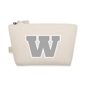 Letter w Sport - Organic Pouch - nature - Front