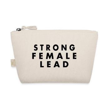 Strong female lead - Bio-Täschchen - Natur - Vorne