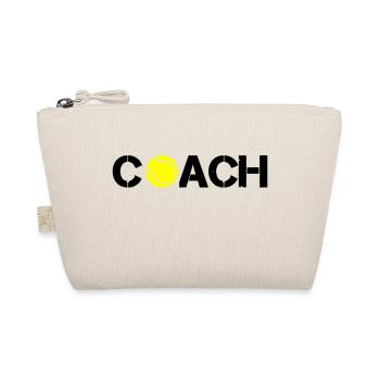 tennis coach - Bio-Täschchen - Natur - Vorne