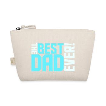 The Best Dad Ever Cool Love - Organic Pouch - nature - Front