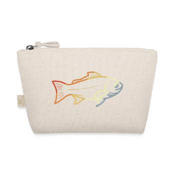 Vintage Fish Drawing - Organic Pouch - nature - Front