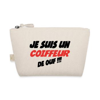 Je suis un COIFFEUR de ouf !!! - Trousse biologique - nature - Devant