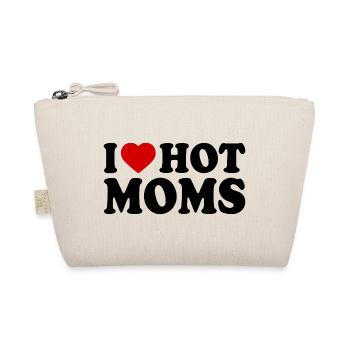 I love hot moms - Bio-Täschchen - Natur - Vorne