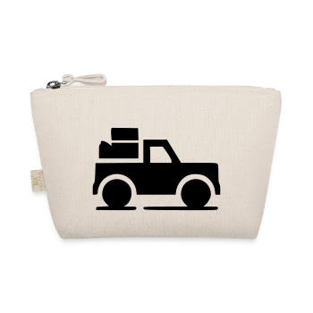 Truck Pickup SUV Symbol Minimal Icon Vektor - Bio-Täschchen - Natur - Vorne