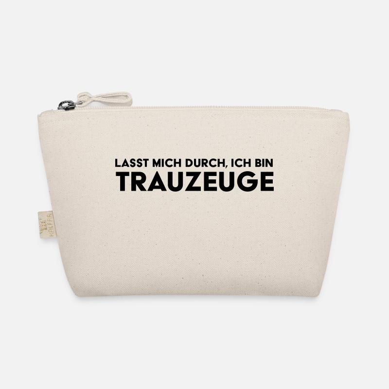 Lasst mich durch, ich bin Trauzeuge JGA Hochezeit Bio-Täschchen