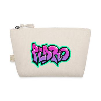PEDRO graffiti sweatshirt cap teeshirt - Organic Pouch - nature - Front
