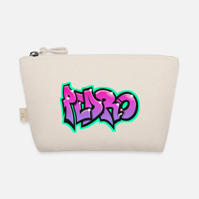 PEDRO graffiti sweatshirt cap teeshirt Organic Pouch