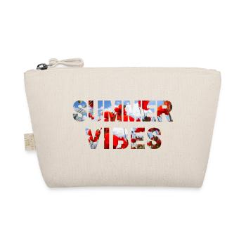 Summer Vibes Poppy - Organic Pouch - nature - Front