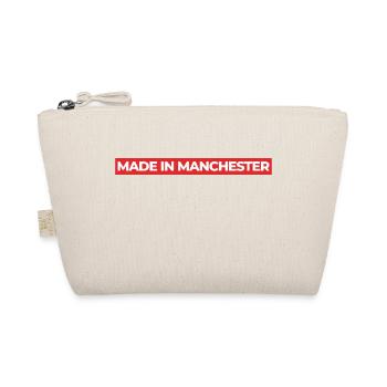 Made In Manchester, Red - Organic Pouch - nature - Front