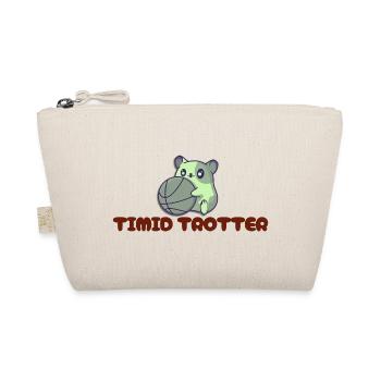 Timid Trotter : slogans opossum - Trousse biologique - nature - Devant