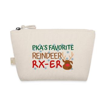 PKA Weihnachten favorite Reindeer - Bio-Täschchen - Natur - Vorne