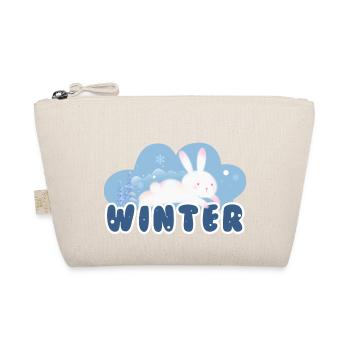 Winter Rabbit - Bio-Täschchen - Natur - Vorne