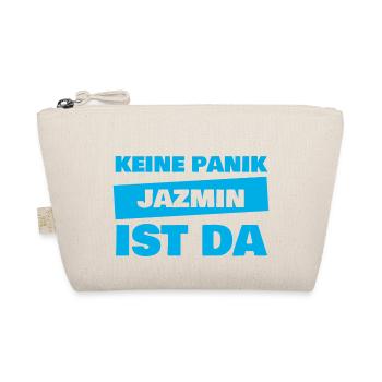 Jazmin als Vorname - Bio-Täschchen - Natur - Vorne