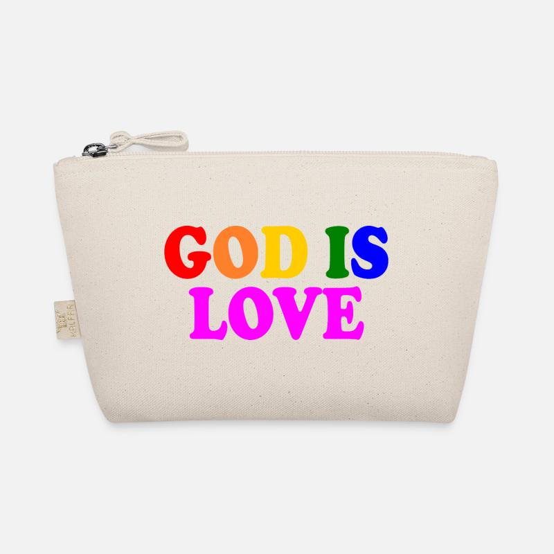 God is love Bio-Täschchen