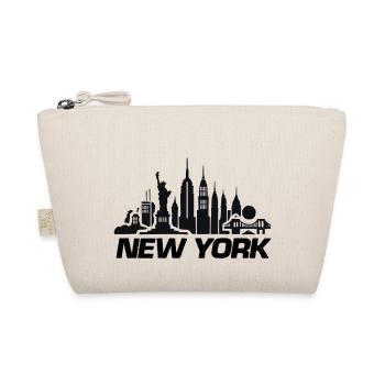 new york skyline ny - Organic Pouch - nature - Front