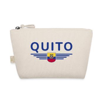 Quito Équateur Fans T-Shirt Design - Trousse biologique - nature - Devant