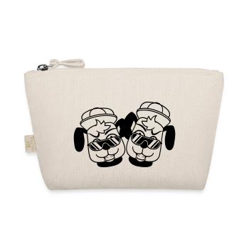 2 DJ chiens lunettes de soleil adolescent casquette casquette équipe - Trousse biologique - nature - Devant