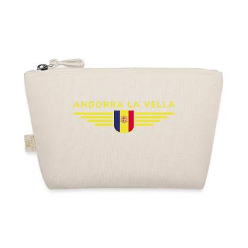 Andorra La Vella Fan T-Shirt Design - Organic Pouch - nature - Front