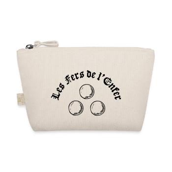 Les Fers de l'Enfer / Die Eisen der Hölle - Pétanque - Bio-Täschchen - Natur - Vorne