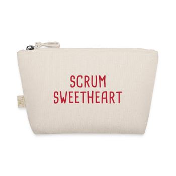 Scrum Master Valentine's Day Sweetheart - Organic Pouch - nature - Front