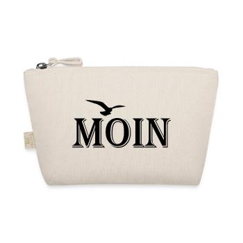 Moin Motiv mit Möwe - Nordsee - Bio-Täschchen - Natur - Vorne