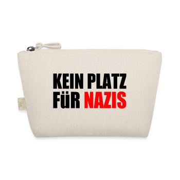 kein platz für nazis - Bio-Täschchen - Natur - Vorne