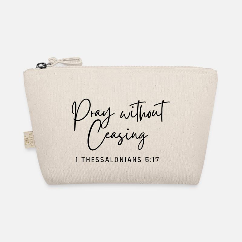 Bete ohne Unterlass Bio-Täschchen