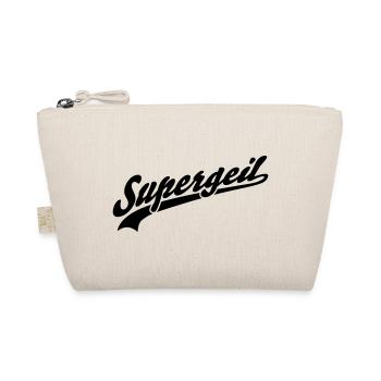Supergeil - Bio-Täschchen - Natur - Vorne