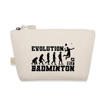 Badminton Evolution Silhouette - Bio-Täschchen - Natur - Vorne