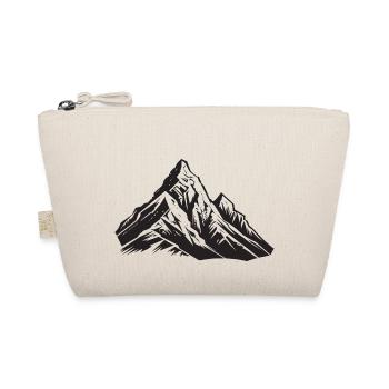 Berge Icon Mountains Symbol - Organic Pouch - nature - Front