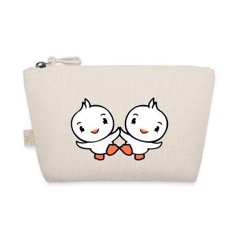 2 Canards Amis Heureux Mignon Mignon Amical - Trousse biologique - nature - Devant
