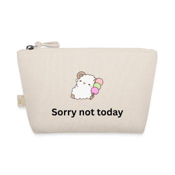 Sorry not today - Organic Pouch - nature - Front