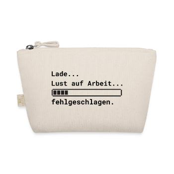Lade Arbeit - Bio-Täschchen - Natur - Vorne
