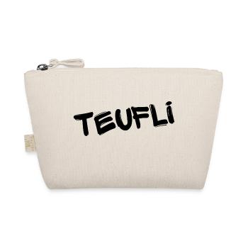 TEUFLI – T-shirt Anti-Flic Verlan Rap Français - Trousse biologique - nature - Devant