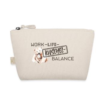 Work-Life-Kuschel-Balance - Bio-Täschchen - Natur - Vorne