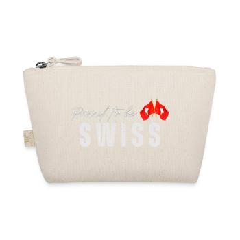 Fier Suisse, j’adore la Suisse - Trousse biologique - nature - Devant