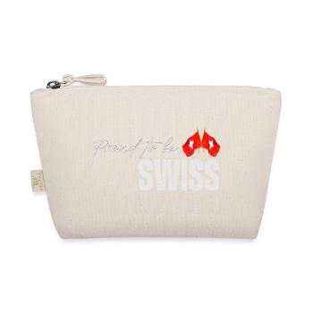 Fier Suisse, j’adore la Suisse - Trousse biologique - nature - Devant