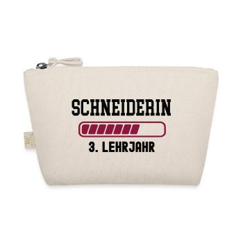 Ausbildung Schneiderin 3. Lehrjahr Schneider Lehre - Bio-Täschchen - Natur - Vorne