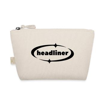 I'm the Headliner – Festival Main Act Tee - Organic Pouch - nature - Front