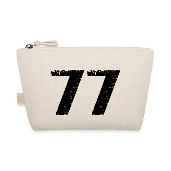 77 Number Jersey - Organic Pouch - nature - Front