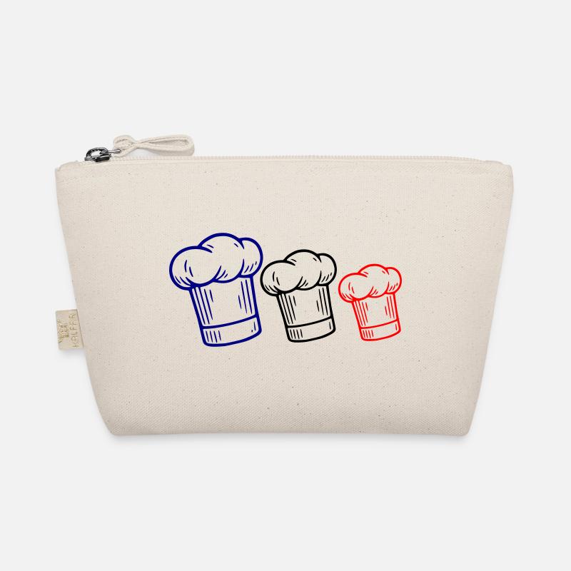 French flag hat - Organic Pouch - nature
