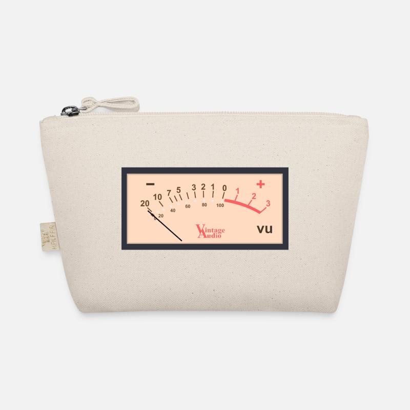 Vintage Audio VU Meter Design Bio-Täschchen