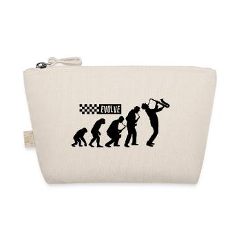 Evolution des Ska – Britisches 2 Tone Musikdesign - Bio-Täschchen - Natur - Vorne