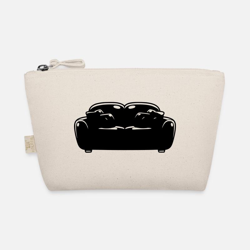 Sofa Couch Silhouette Chill Vektor Bio-Täschchen